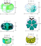 European Large Hole Spacer Charm Beads - Image 3
