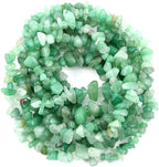 Crystal Chips with Holes for Jewelery Making 5mm-8mm Natural Gemstone Beads - Image 2