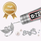 B7000 Jewelry Glue for Jewelry Making, FITTDYHE 2PCS 50ML/1.69 fl oz Clear - Image 7