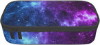 Blue Galaxy Star Purple Space Pencil Case Organizer Big Capacity Pencil Pouch - Image 9