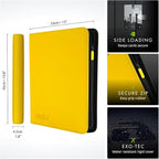 Vault X 12 Pocket Zip Binder, 480 Cards, Exo-Tec Material, 20 Side-Loading Pages - Image 2