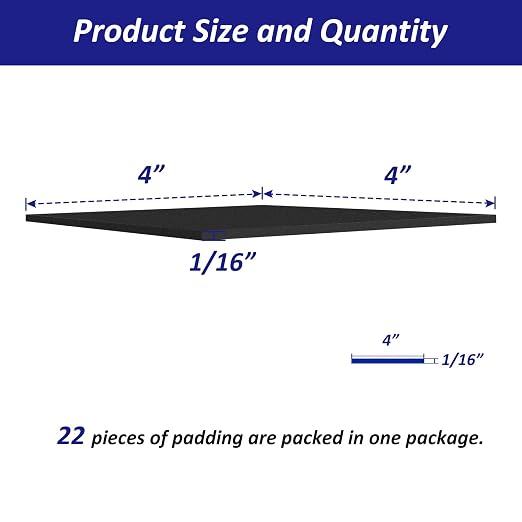 Foam Padding Sheets with Adhesive Backing - Image 2