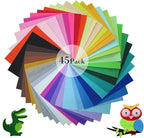 45Pcs Vibrant Felt Sheets for Sewing School Projects Party Craft Decoration | by VINTAGEEMBROIDERYVE
