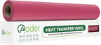 Aoder Fuchsia Red Heat Transfer Vinyl by AoderDTFTransferFilm