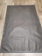 NAT Leathers | Black Dull Matte Calf Soft Faux Vegan Leather Fabric Sheet PU - Image 6