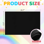 biguphate 20 Pack Black EVA Foam Sheets, 15.7 x 11.8 in, 1MM Thick Foam Paper - Image 2