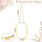 Qunclay 2 Pcs Double Glass Frame - Image 2