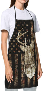 Apron Cooking Chef Work Shop Women Men Baking Decorations Painting Bbq Grilling - Image 4