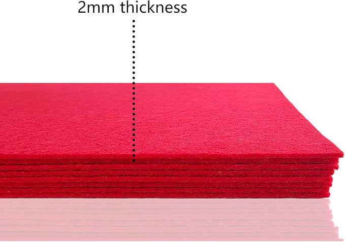 Jtnohx Stiff Felt, 2mm Thick Felt Sheets - Image 5