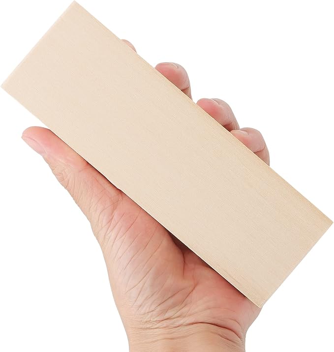 JOIKIT 15 Pack 6 x 2 x 2 Inches Basswood Carving Blocks, Kiln Dried Whittling - Image 3