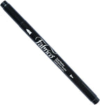 Tsukineko Dual-Ended Fabrico Marker Color-Fast, Real Black - Image 4