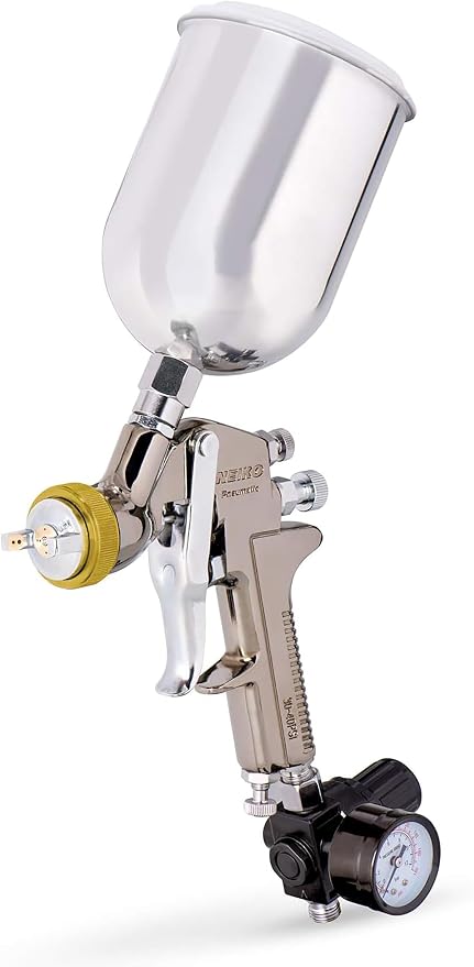 NEIKO 31215A HVLP Spray Gun Paint Sprayer, 1.7 mm Spray Paint Gun, Nozzle Size by NeikoTools