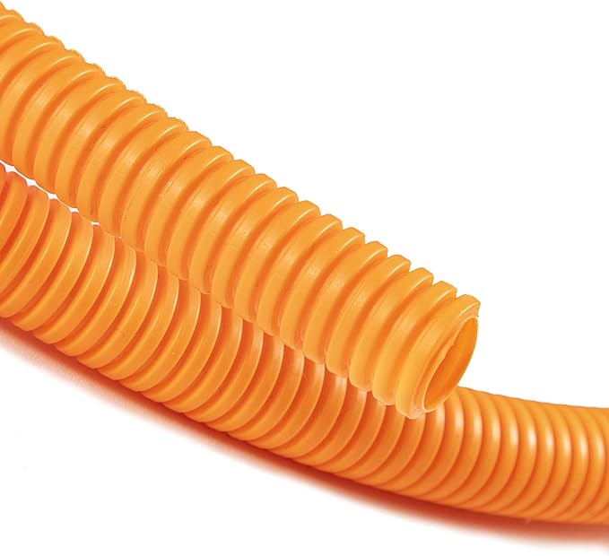 ZhiYo 20FT 1/2” Wire Loom Split Tubing Auto Wire Conduit Flexible Cover | High by ZhiYo