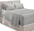 Hearth & Harbor Luxury Soft 6 Piece Bed Sheet Set Extra Deep Pocket Fitted by HearthHarbor
