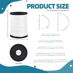 Topus Extra Strong Upholstery Repair Sewing Thread Kit and Heavy Duty Household - Image 5