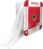 VELCRO Brand - Sticky Back Tape Bulk Roll | 50 ft x 3/4 in | White | Cut Hook by VELCROBrand