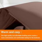 TAIMIT Brown King Comforter Set - Image 2