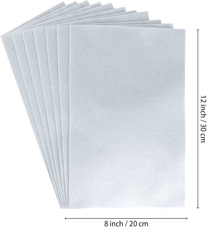 Jtnohx Soft Felt Sheets, Color Felt Fabric - Image 2