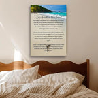 Footprints In The Sand Poems And Paintings Inspirational Poster Art Print - Image 4