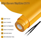 VinylRus Heat Transfer Vinyl-12” x 25FT Iron on Vinyl Roll - Image 3