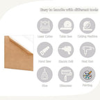 2 Pack 12'' x 12'' Opaque White Acrylic Sheet, 3mm Thick Acrylic Plastic Sheet - Image 4