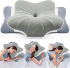 DONAMA Cervical Pillow for Neck and Shoulder Pain Relief, Cooling Contour by DONAMA