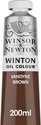 Winsor & Newton Winton Oil Color, 200ml Tube, Vandyke Brown by WinsorNewton