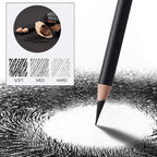 MARKART Professional Charcoal Pencils Drawing Set - Image 3