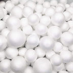 126 Pack Craft Foam Balls, 5 Sizes Including 1-2.4 Inches, Foam Balls - Image 3