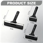 Brayer for Gelli Plate, 3 Pack Rubber Ink Rollers for Printmaking | Three sizes - Image 2
