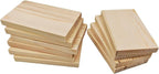 10PCS Rectangle Wood Boards Unfinished Wood Blocks - Image 6
