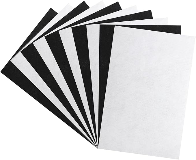 Felt Sheets Fabric, 10 Pieces 7" X 11" Felt Fabric by Unknown