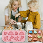 2 Pack Unicorn Molds Silicone 8 Cavity 3D Flying Unicorn Themed Baking Mould - Image 5