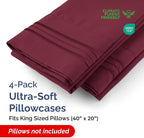 King Pillow Cases Set of 4 - Image 2