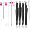 11 Pcs Silicone Resin Mold Tools Set Stirring Needle Spoon Tool Tweezers by ColoryourlifewithMSDADA