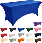 10-Pack 6ft Spandex Table Covers - Image 3