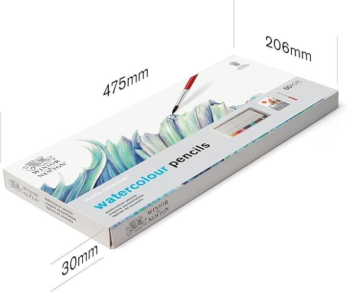 Winsor & Newton Studio Collection Artist Pencils, Watercolour Pencil Box Set - Image 5