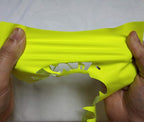 FUNKAKA Neon Yellow HTV Heat Transfer Vinyl Rolls, Stretchy PU HTV Vinyl - Image 2