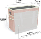 JJRING Craft Organizer Tote Bag, Large Art Storage Caddy - Image 3