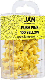 JAM PAPER Colorful Push Pins - Image 2