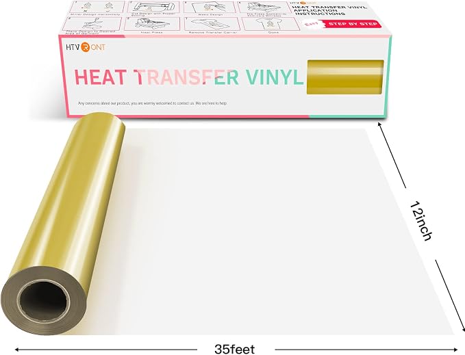 HTVRONT HTV Vinyl Rolls Heat Transfer Vinyl - Image 7