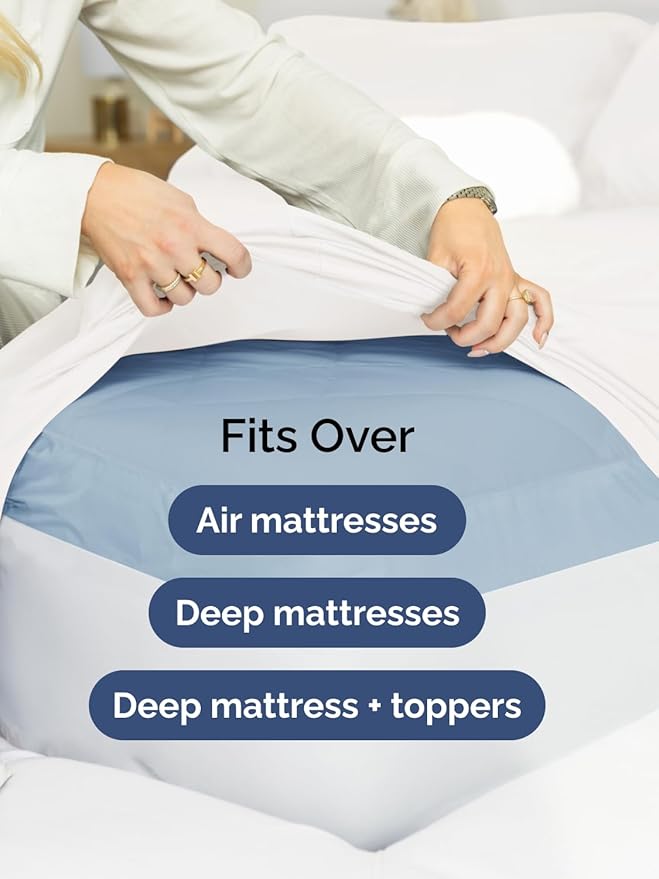 Extra Deep Twin Fitted Sheet - Image 6