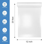 White Heat Transfer Vinyl HTV Roll Matte PU 12" x 20 ft. | Easy to Cut - Image 2