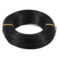 Fashewelry 459 Feet 17 Gauge Aluminum Wire Black Bendable Metal Craft Wire by FASHEWELRY