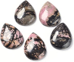 Fashewelry Natural Teardrop Flat Back Cabochons Beads by FASHEWELRY