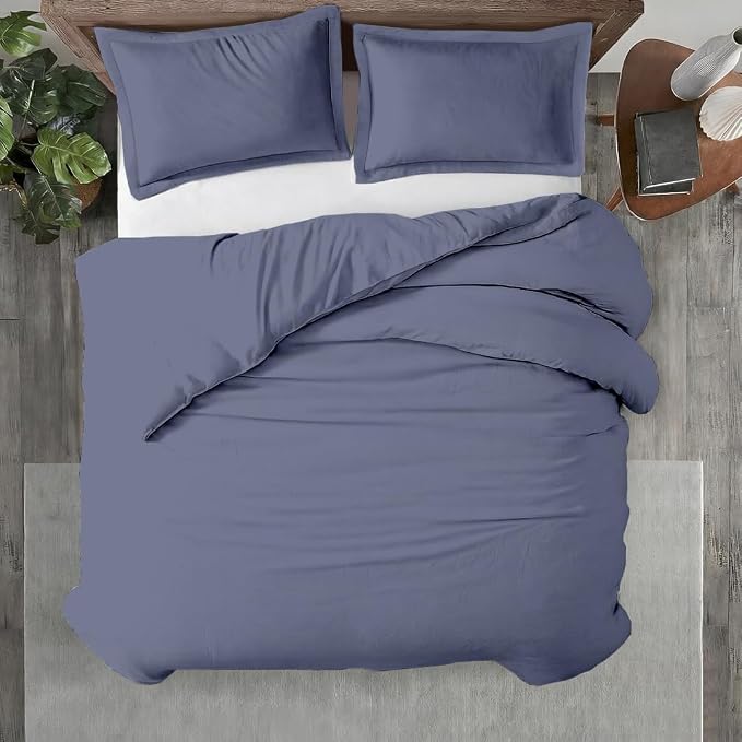 Kotton Culture 1 Pc 120" x 98" Duvet Cover Oversized King 100% Egyptian Cotton by KottonCulture