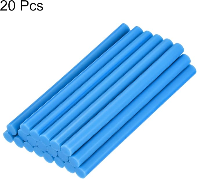 uxcell 20pcs Hot Glue Sticks for Glue Gun 7mm/0.27-inch x 4-inch Mini Hot Melt - Image 3