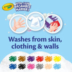 Crayola Broad Line Markers, Washable Markers - Image 8