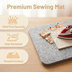 Wool Pressing Mat 17.8"x 3.8" 0.5 Inch Thick Ironing Board - Image 4