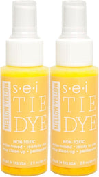 S.E.I. Mellow Yellow Tie Dye Spray Bottle: 2oz. Non Toxic Fabric Dye Spray by SEI